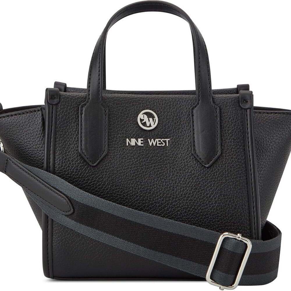 Mini Tote Crossbody Cotton Blend Lining Womens Travel Hands-Free